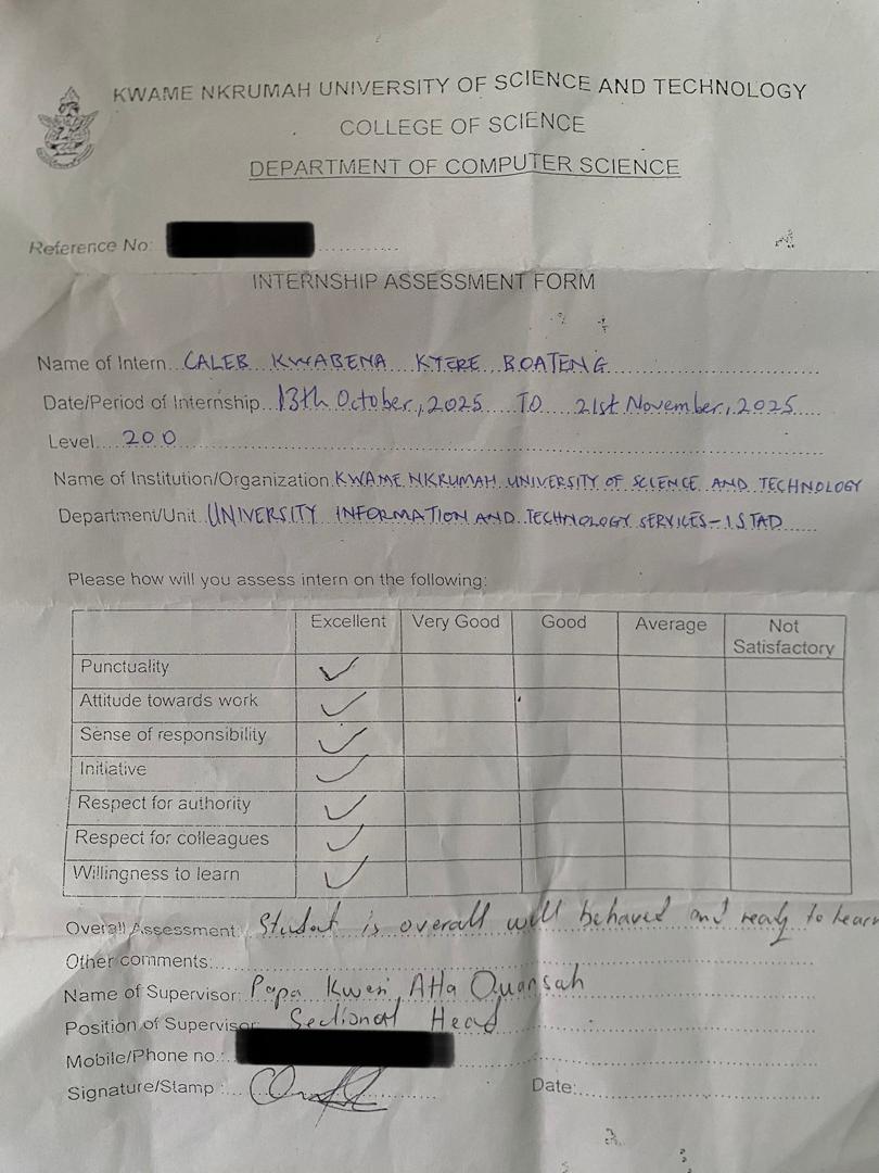 Information Security and Technology Assurance Division | KNUST, Kumasi